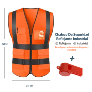 Chaleco De Seguridad Reflejantes Vial - industrial