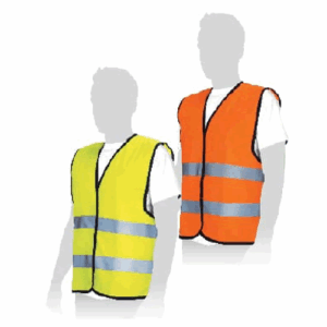 Chaleco de Seguridad con Cinta de Alta Visibilidad Amarillo AKSI