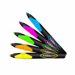 Marcatextos Pocket Surtidos Vision Jr Con 5 Piezas