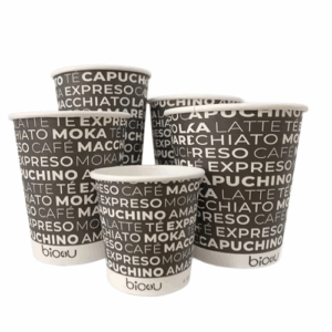 Vaso De Carton Para Café Encerado Biodegradable 8 Oz/236ml 50 Pz (impreso)