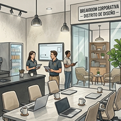 Café y breakroom